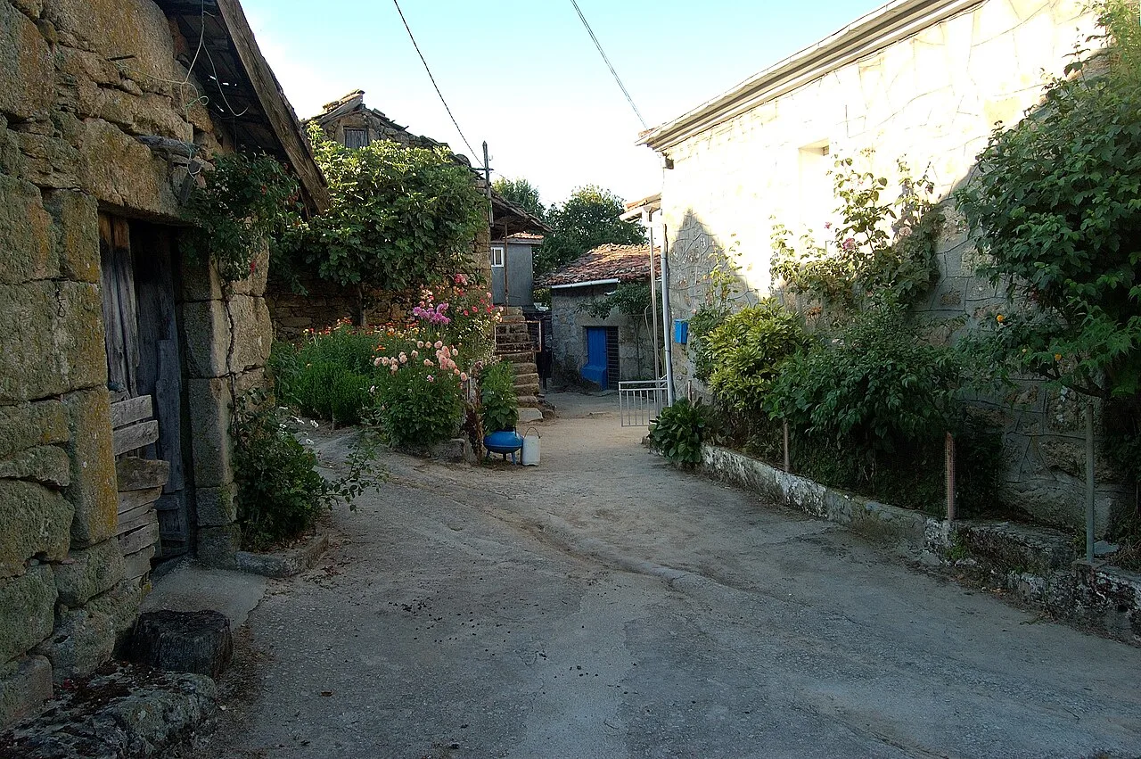 Lugar de Nigueiroa no concello de Verea.
