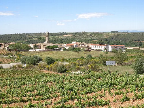 Montferri des del santuari de la Mare de Déu de Montserrat