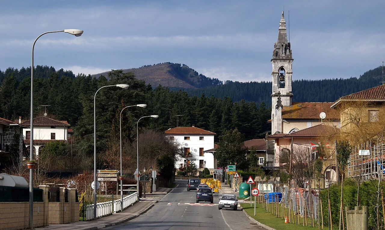 Volviendo de una excursión al Gorbea