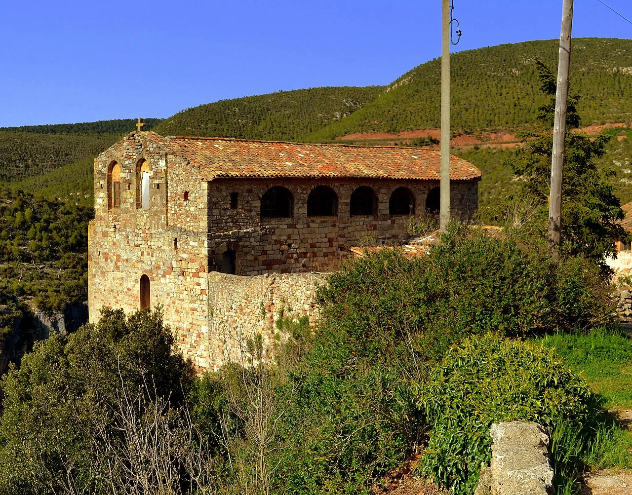Església castell de  Mediona, el Penedes, Barcelona
