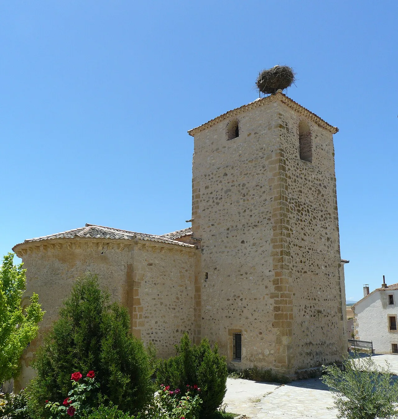Iglesia románica de Santa Marta del Cerro, Segovia.