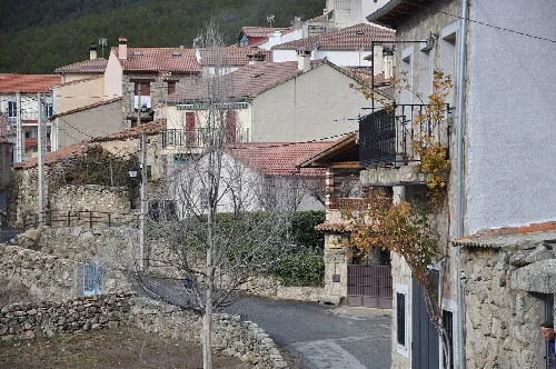 Panorama of Tórtoles de la Sierra, Ávila, Spain