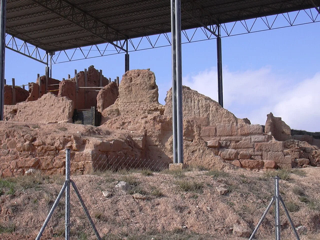 Excavación arqueológica de Contrebia Belaiska (Botorrita)