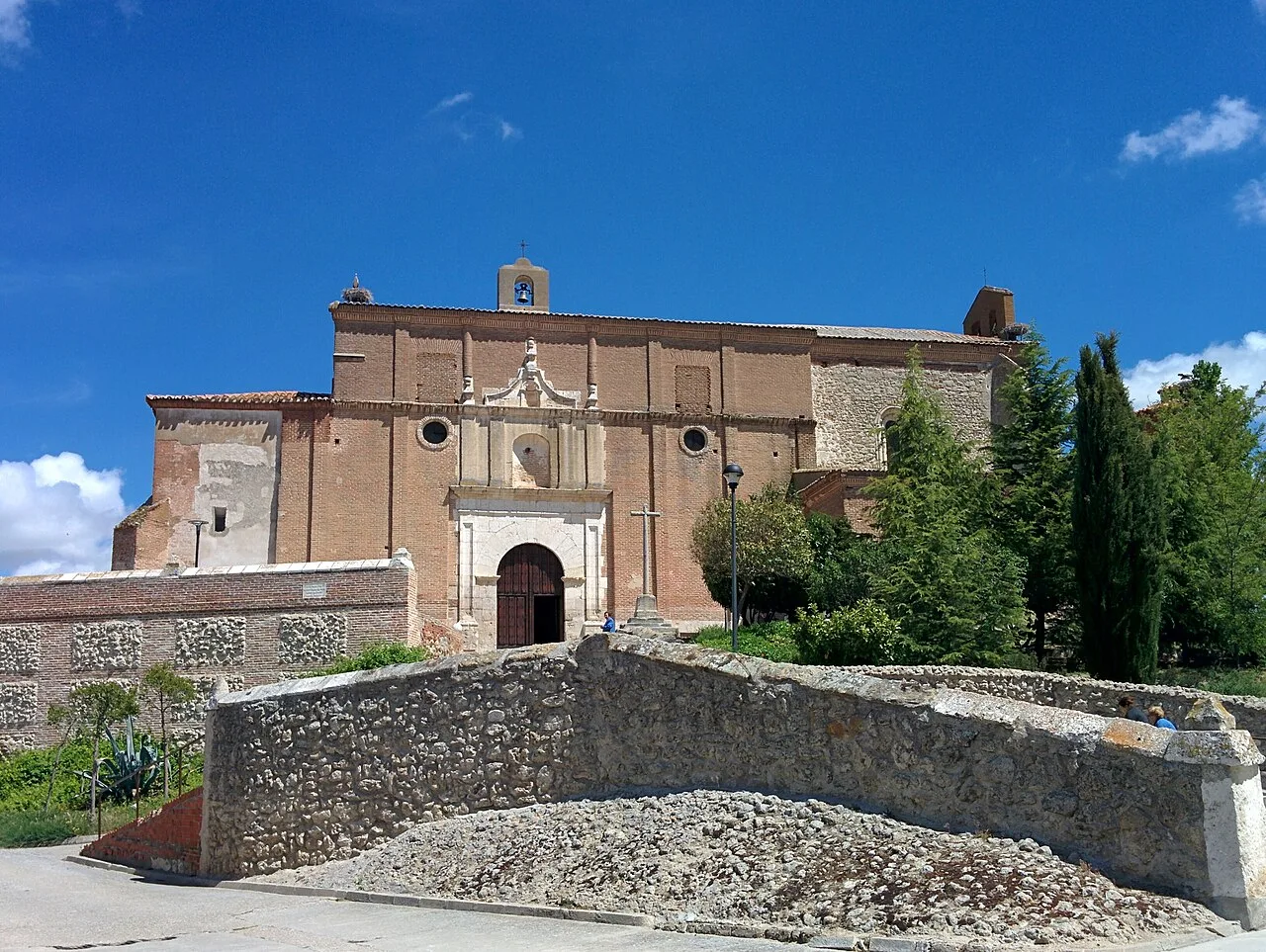 Kirche Santa María del Castillo in Rubí de Bracamonte, Valladolid.