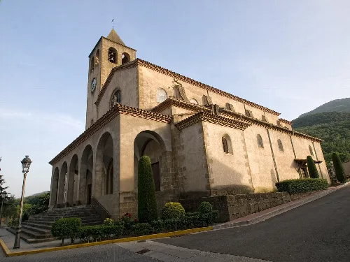 Les Planes d'Hostoles church (Gerona, Spain)