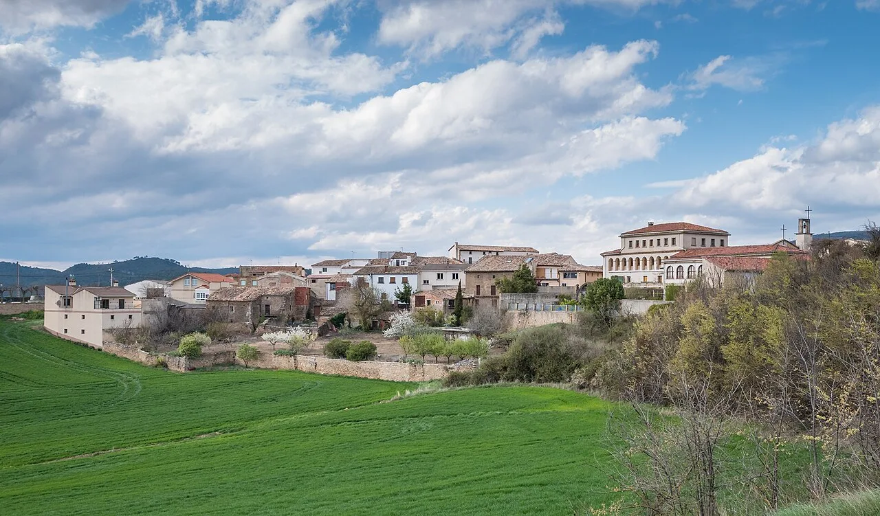 View of Barbarin. Navarre, Spain