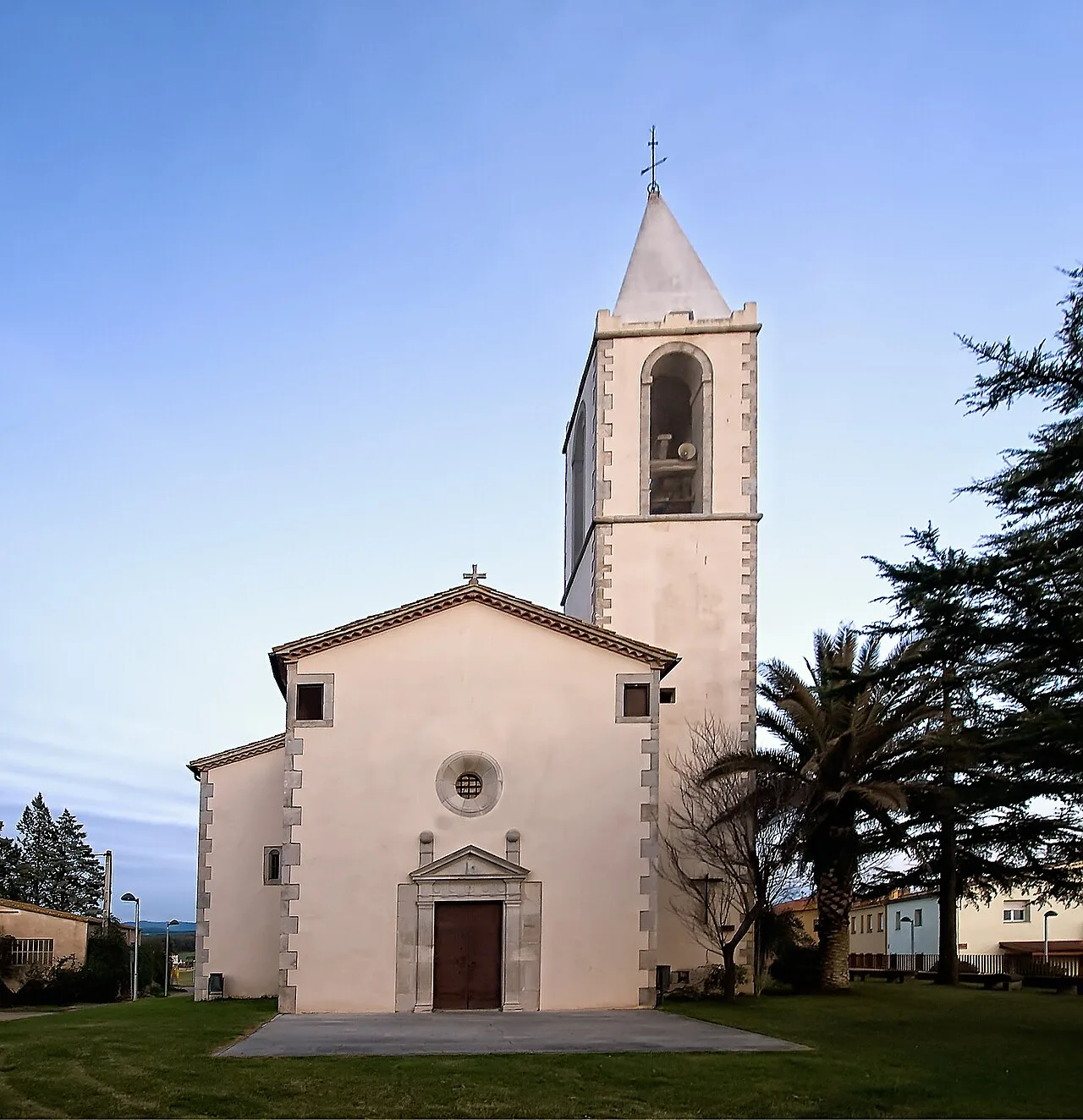 Sant Quirze church (Campllonch, Catalonia, Spain)