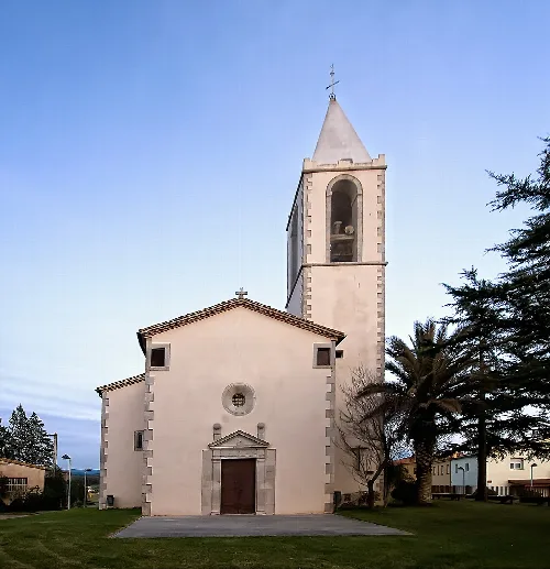 Sant Quirze church (Campllonch, Catalonia, Spain)