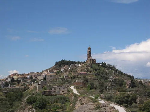 Castillón d'o Puent, Semontano de Balbastro, Aragón.