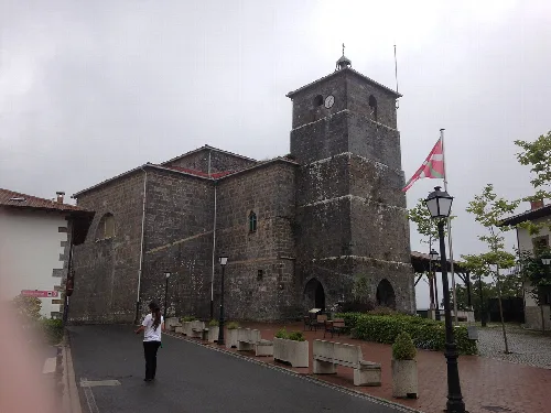 Nabarniz, iglesia de Santa María de Gorritiz. Bizkaia, País Vasco (España)