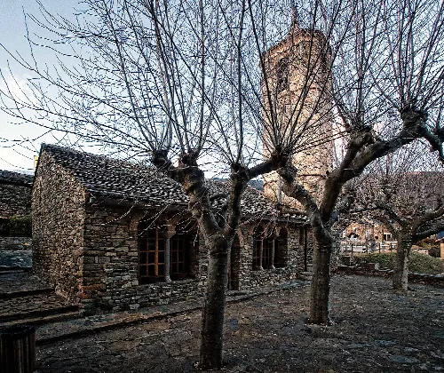 Planoles church (Catalonia, Spain)