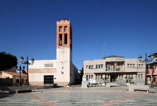 Formentera del Segura - Ayuntamiento e Iglesia