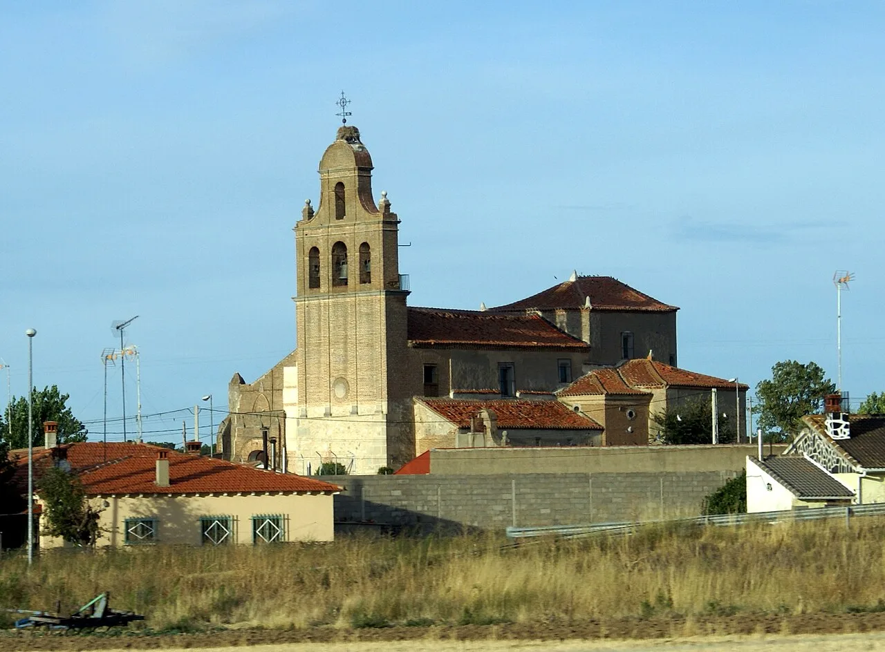 View of Gutierre-Muñoz, Ávila, Spain.