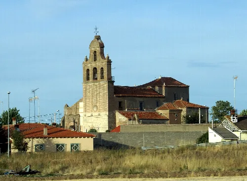 View of Gutierre-Muñoz, Ávila, Spain.