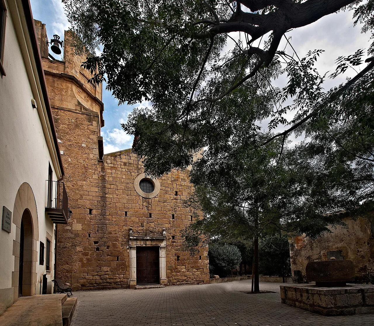 Sant Julià & Santa Basilisa church of Ordis, Catalonia, Spain