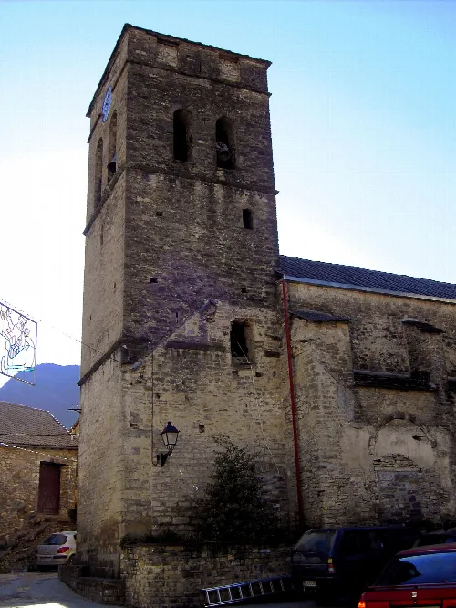 Campanario de Fiscal (Huesca).