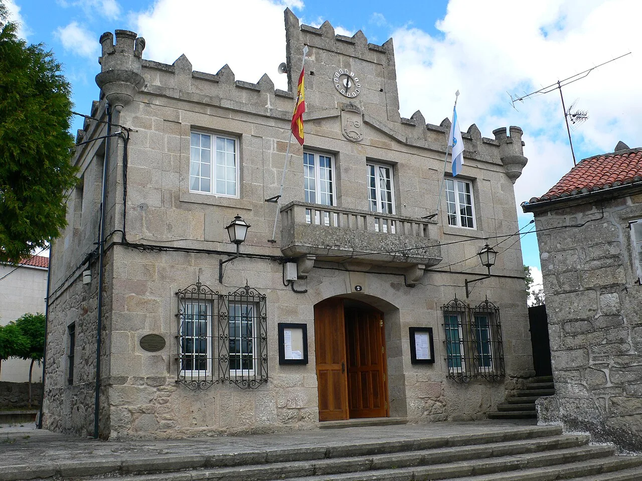 Casa do concello de Rodeiro