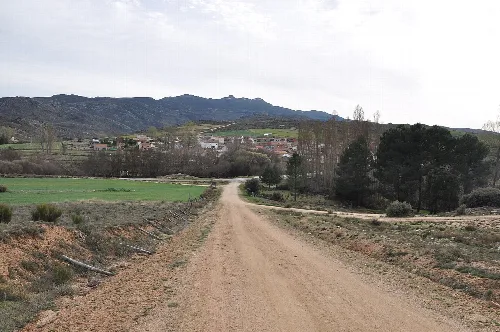 Panorámica de Mironcillo, Ávila, España.