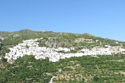 Panorámica de Otívar.