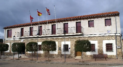 Town hall of Cubillas de Santa Marta, Valladolid, Spain.