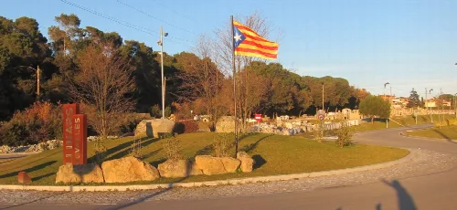 "Estelada" in Llinars del Vallès.