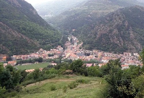 Ribes de Fresser visto desde la subida al Taga
