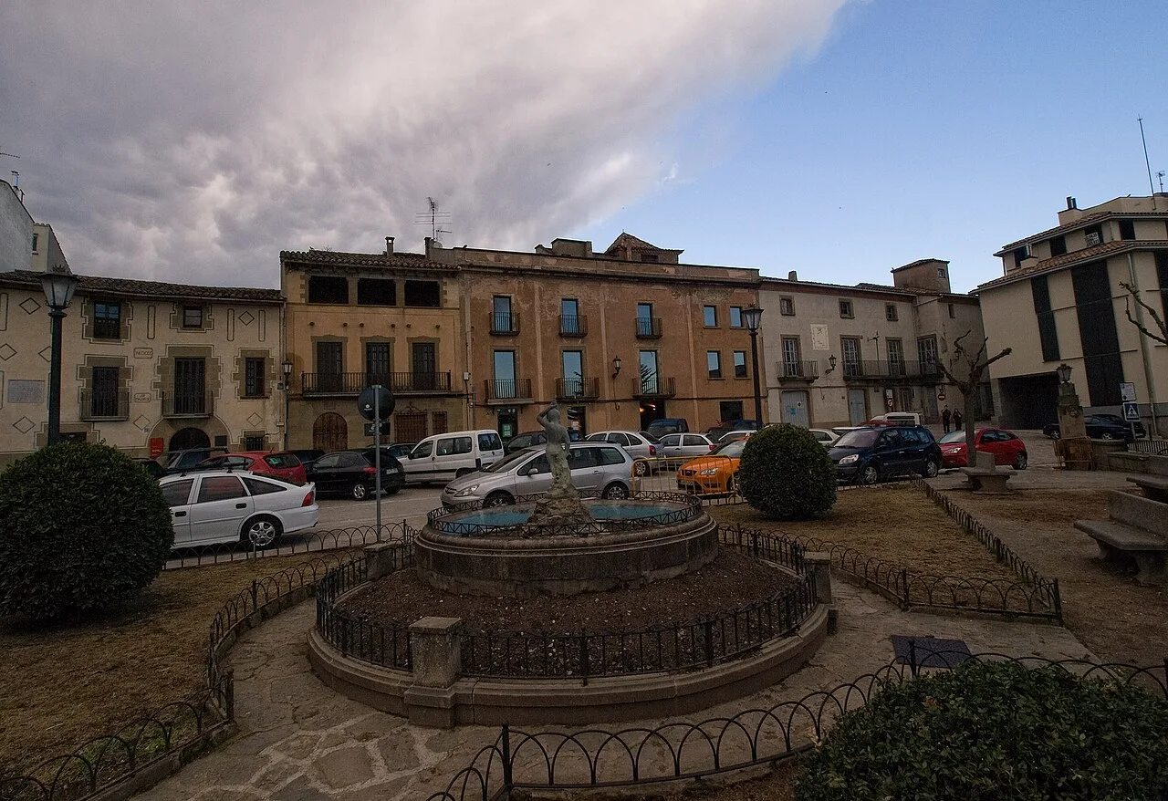 Castellterçol Square (Catalunya, Spain)