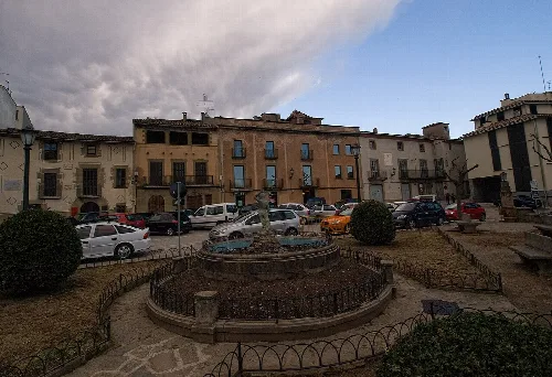 Castellterçol Square (Catalunya, Spain)