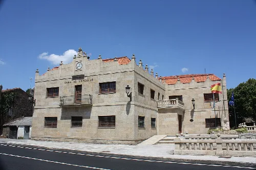 Casa do concello de Valga (Pontevedra).