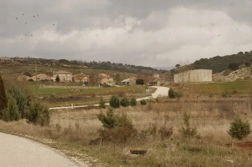 View of Aceña de Lara, Burgos