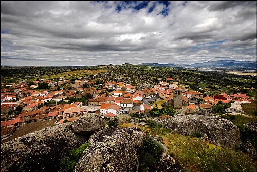 A view of the village, seen from the Castle of El Mirón precinct.