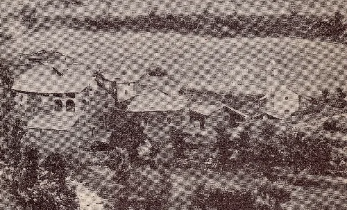 El poble de la Torre de Cabdella vers el 1910 (Pallars Jussà)