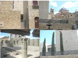 Imágenes del castillo, palacio y entorno en Castellar, Jaén.