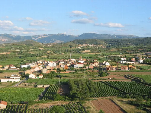Vista panorámica de Medrano, La Rioja