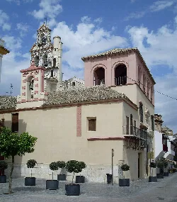 San Francisco Church with tower and facade in Écija.