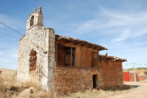 Ermita de San Roque en Dehesa de Romanos (provincia de Palencia, Castilla y León).