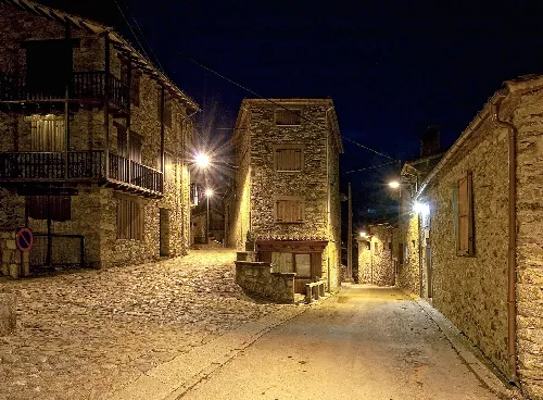 Campelles streets (Catalonia, Spain)
