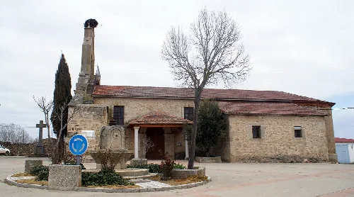 Church of La Mata de Ledesma, Salamanca, Spain.